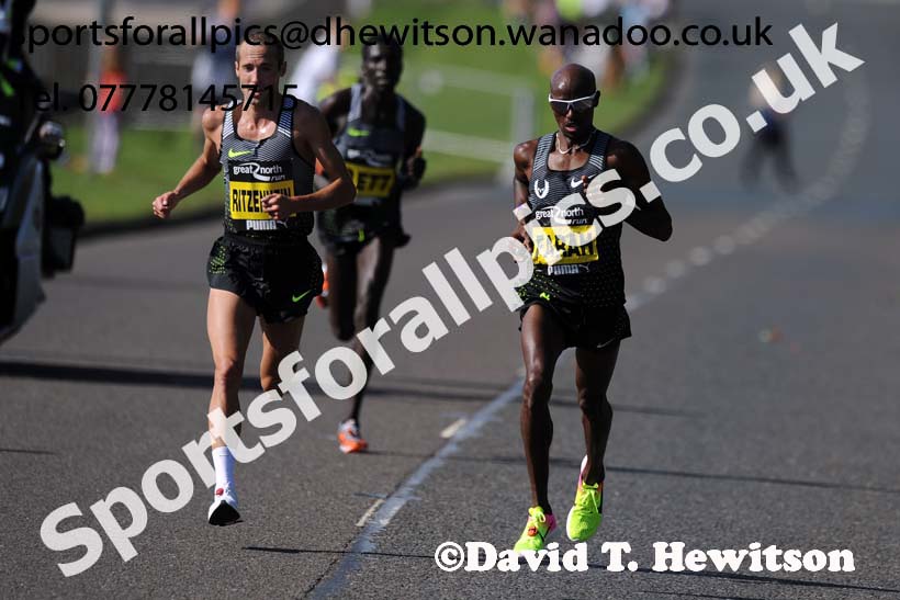 Mens Great North Run. Photo: David T. Hewitson/Sports for All Pics